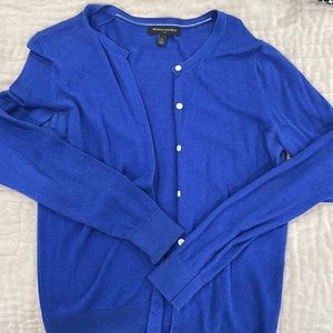 Banana republic blue cardigan